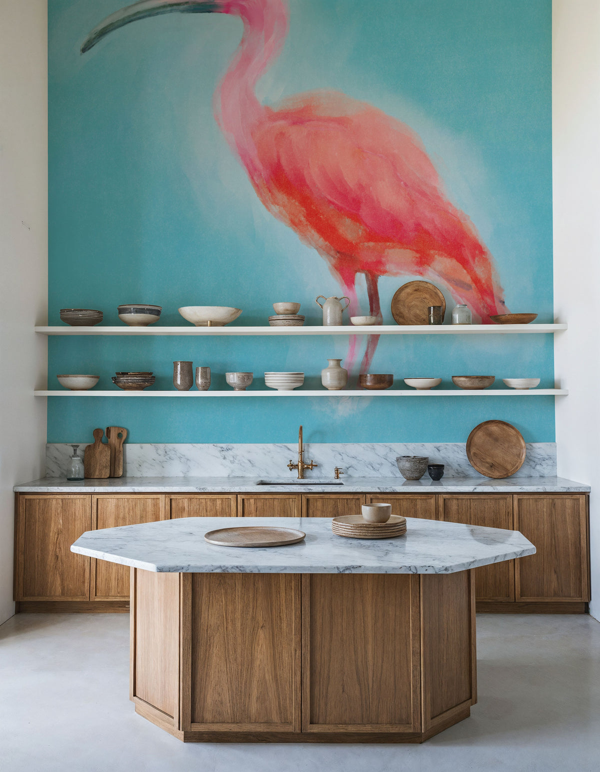 Bright Birds II Mural Wallpaper - room preview 04