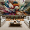 Divine Blossom's Majesty Mural Wallpaper - room preview 04