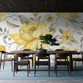 Sunny Flowers Mural Wallpaper - room preview 04