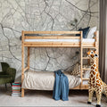 Coventry White Mural Wallpaper - room preview 04