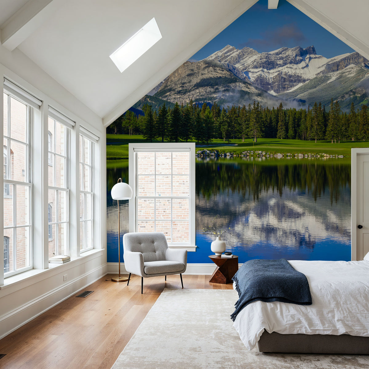 Mt Lorette Golf Course Mural Wallpaper - room preview 04