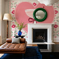 Blooming Hearts VI Cocktail Mural Wallpaper - room preview 04