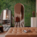 Playful Lions Mural Wallpaper - room preview 04
