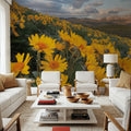 Methow Valley Wildflowers IV Mural Wallpaper - room preview 04