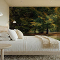 Autumn Bicycle Haven Mural Wallpaper - room preview 04