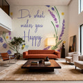 Lavender Garden IV Mural Wallpaper - room preview 04
