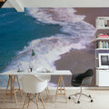 Rocky Shoreline Serenity Mural Wallpaper - room preview 04