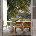 Golden Tree Bridge Mural Wallpaper - room preview 04