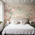 Orchid Mirage Mural Wallpaper - Warm Tone - room preview 04