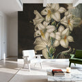 Temple of Flora White Mural Wallpaper - room preview 04