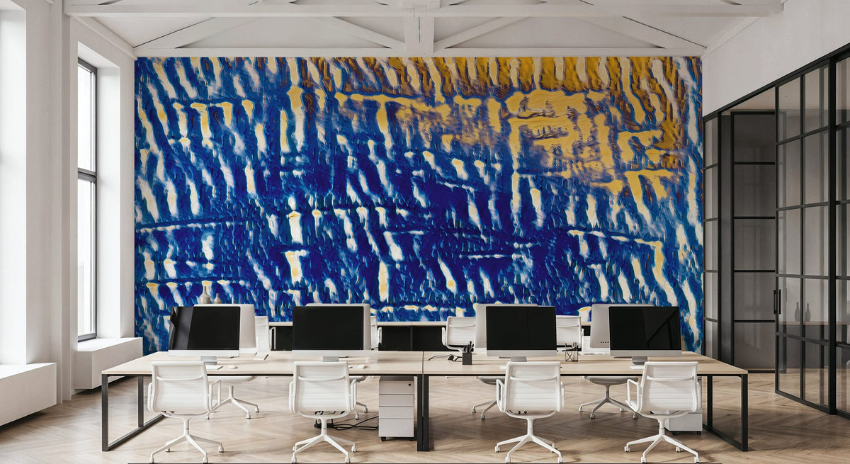 Sunrise Jalousie Mural Wallpaper - room preview 04
