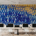 Sunrise Jalousie Mural Wallpaper - room preview 04