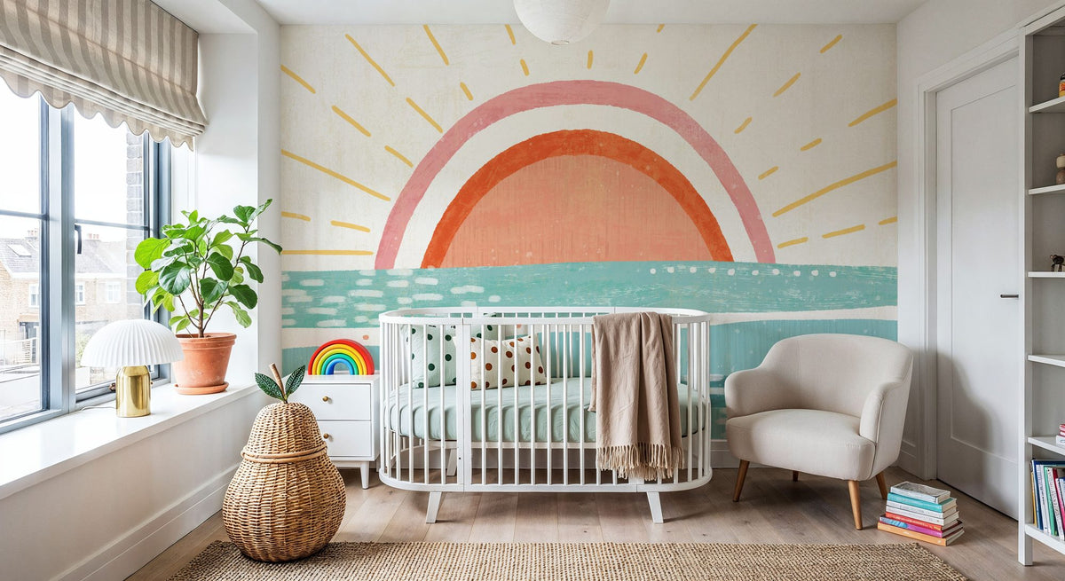 Sunset Thoughts Mural Wallpaper - room preview 04