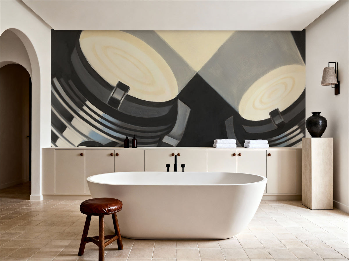 Hollywood Mural Wallpaper - room preview 04