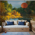 Autumn River Mural Wallpaper - room preview 04