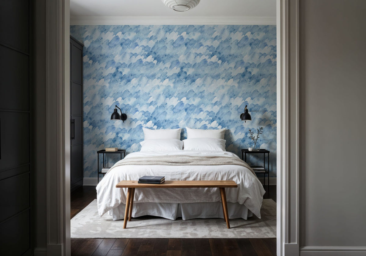 Foaming Sea Mural Wallpaper - room preview 04