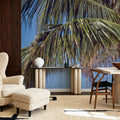 Tropical Paradise Palm Mural Wallpaper - room preview 04