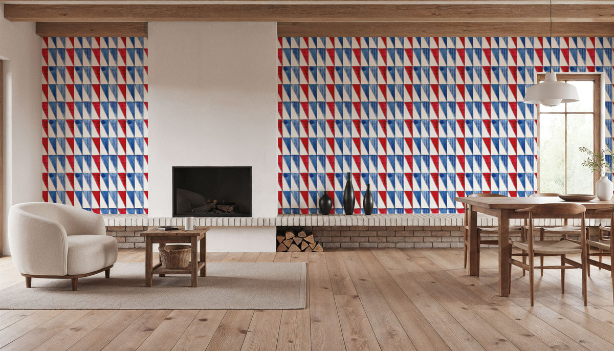 Seafood Shanty White III Mural Wallpaper - room preview 04