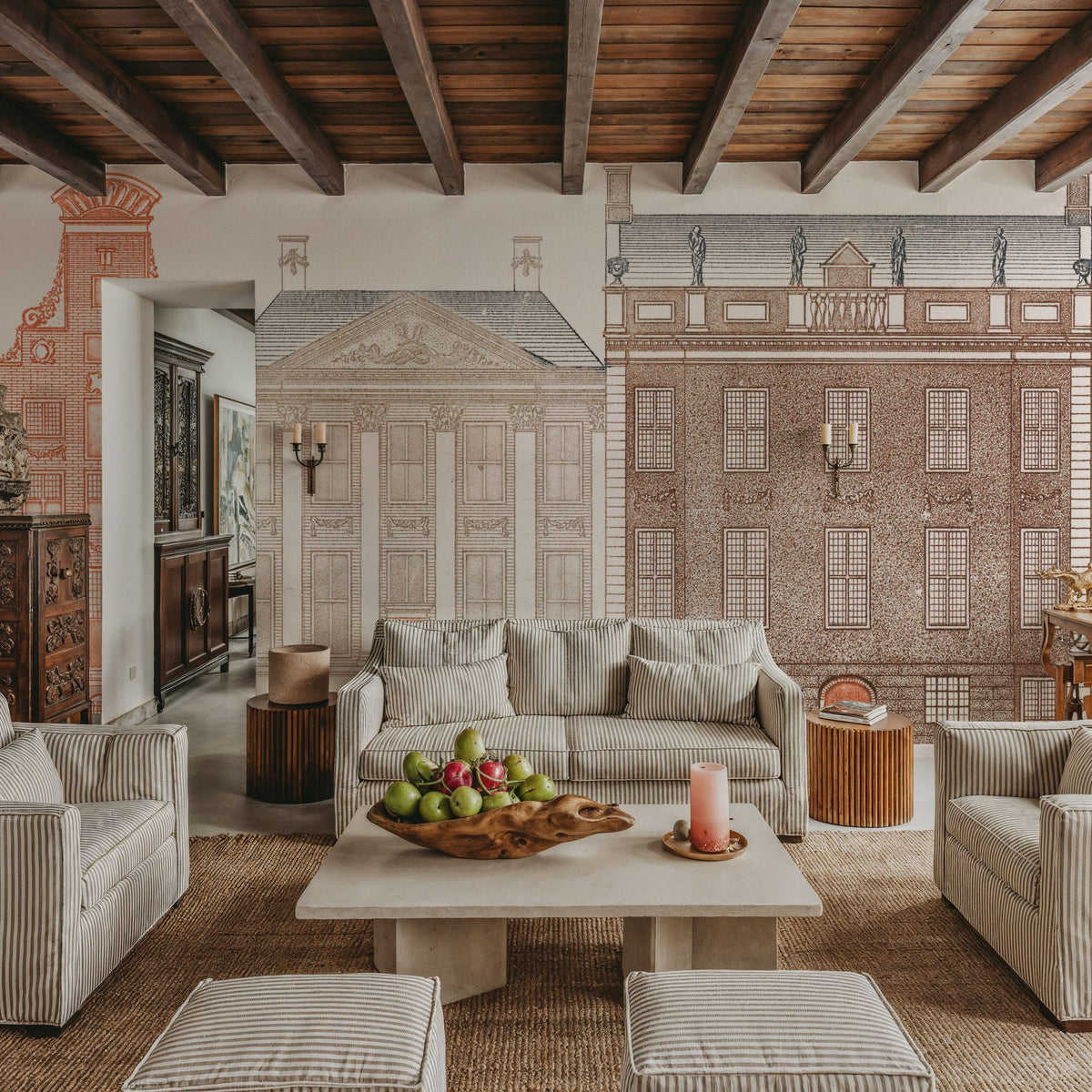 Amsterdam Canal Houses II Mural Wallpaper - room preview 04