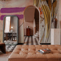 Pop Art Girl Mural Wallpaper - room preview 04