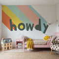 Howdy Rainbow Mural Wallpaper - room preview 04