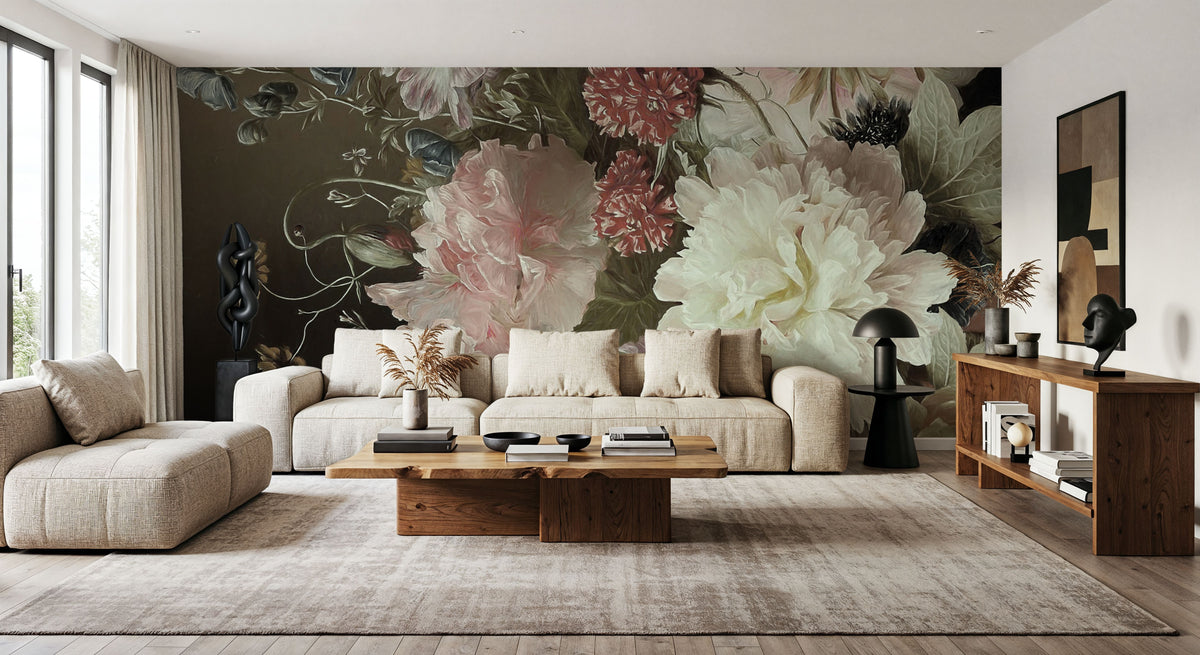 Flowering Mural Wallpaper - room preview 04