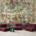 French Flower Chart Mural Wallpaper - room preview 04