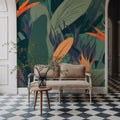 Hawaii Blossom Mural Wallpaper - room preview 04