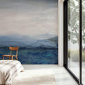 Mountain Lake Mural Wallpaper - room preview 04