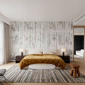 Charming Garden Winter Mural Wallpaper - room preview 04