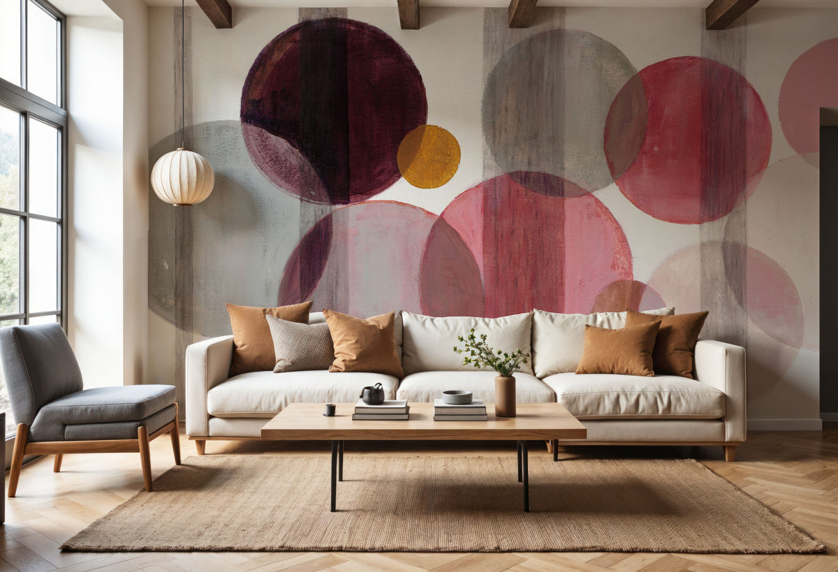 Dot Play Mural Wallpaper - room preview 04