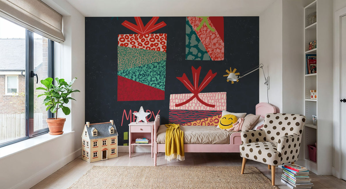 Winter Wonder IV Mural Wallpaper - room preview 04