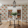Woodland Scenes White Mural Wallpaper - room preview 04