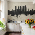 Durban South Africa Skyline Concrete Mural Wallpaper - room preview 04