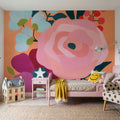 Pretty Florals II Mural Wallpaper - room preview 04