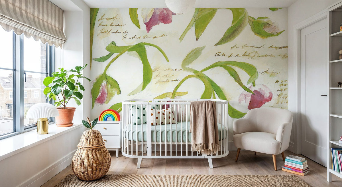 Tulips Mural Wallpaper - room preview 04