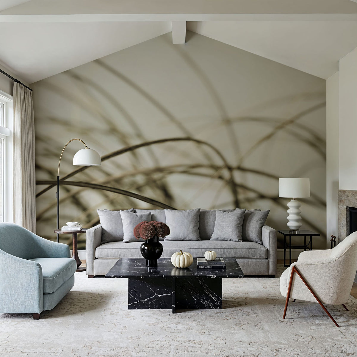 Beach Grass I Mural Wallpaper - room preview 04
