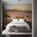 Desert Greens Mural Wallpaper - room preview 04