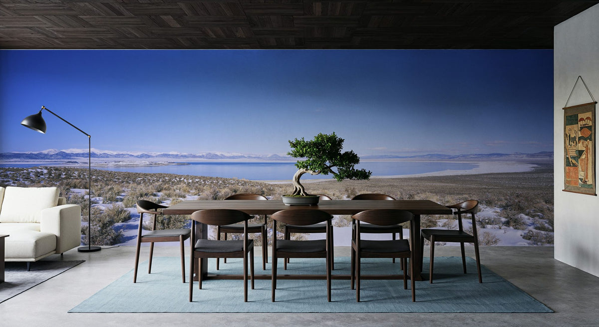 Mountain Lake Majesty Mural Wallpaper - room preview 04