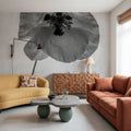 Wonderful Wildflowers VII Neutral Mural Wallpaper - room preview 04