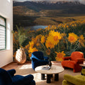 Methow Valley Wildflowers V Mural Wallpaper - room preview 04