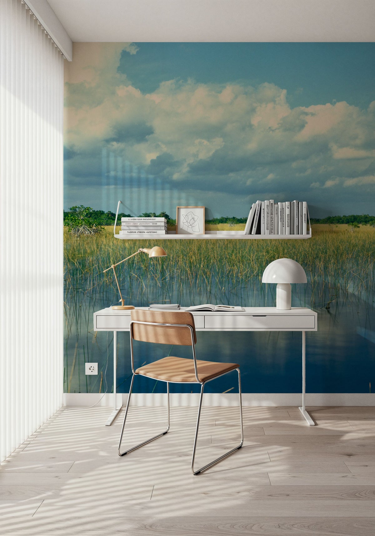 Everglades Mangrove Mural Wallpaper - room preview 04