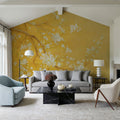 White Cherry Blossoms I Mural Wallpaper - room preview 04