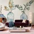 Fresh Flowers Mural Wallpaper - room preview 04