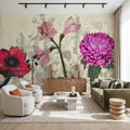 Poppy Float Mural Wallpaper - room preview 04
