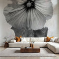Wonderful Wildflowers III Neutral Mural Wallpaper - room preview 04