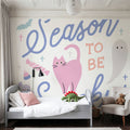 Trick or Treat V Pastel Mural Wallpaper - room preview 04