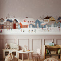Wintertopia Mural Wallpaper - room preview 04