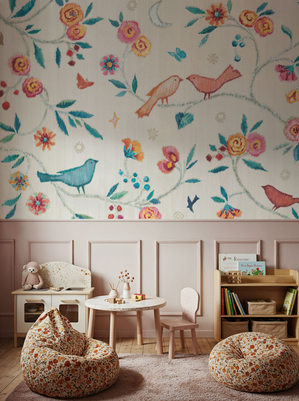 My Bohemian Life Love Mural Wallpaper - room preview 04