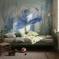 Manatee Undersea Mural Wallpaper - room preview 04